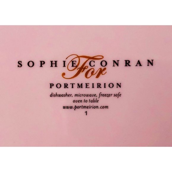 Sophie Conran Portmeirion Pink Casserole Dish Pottery Cooking Baking - Picture 10 of 10